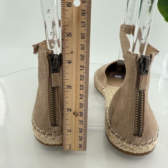 Eileen Fisher Womens Lal Espadrille Flat Size 8 Copper Gold Metallic Leather - Picture 9 of 16